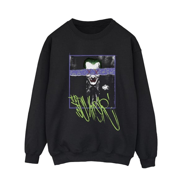 Batman Womens/Ladies The Joker Poster Sweatshirt