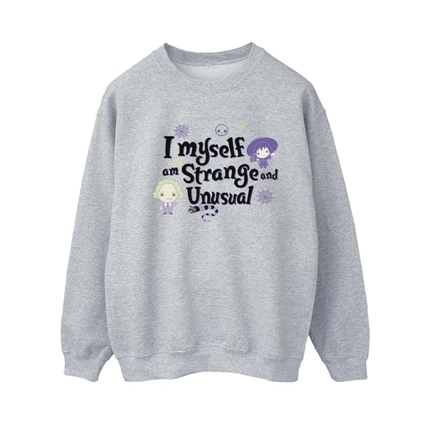 Beetlejuice Womens/Ladies Strange And Unusual Sweatshirt