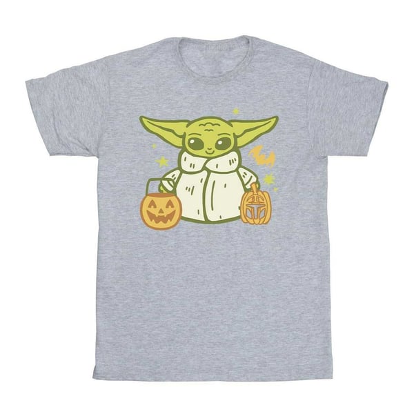 Star Wars: The Mandalorian Mens Trick Or Treat Grogu T-Shirt