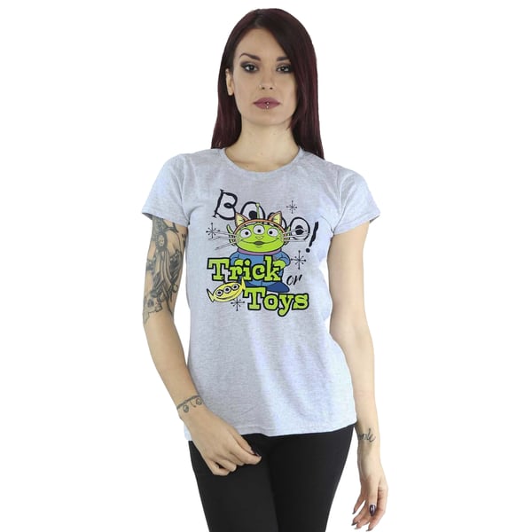 Toy Story Womens/Ladies Trick Or Toys Alien Boyfriend Halloween T-Shirt
