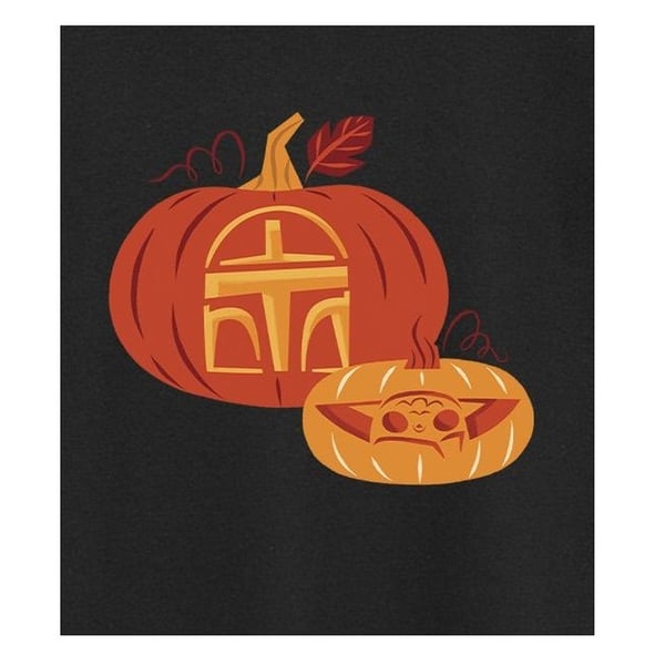 Star Wars: The Mandalorian Womens/Ladies Pumpkin Cotton Boyfriend T-Shirt