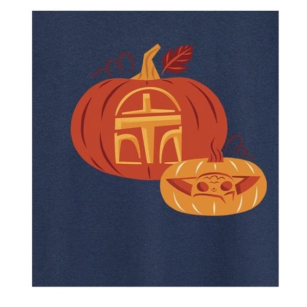 Star Wars: The Mandalorian Womens/Ladies Pumpkin Cotton Boyfriend T-Shirt