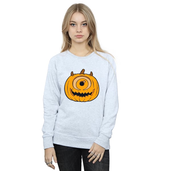 Monsters Inc Womens/Ladies Pumpkin Halloween Sweatshirt