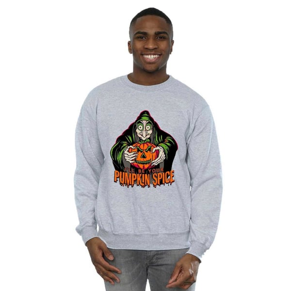 Disney Mens Pumpkin Spice Evil Queen Villains Sweatshirt