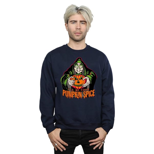 Disney Mens Pumpkin Spice Evil Queen Villains Sweatshirt