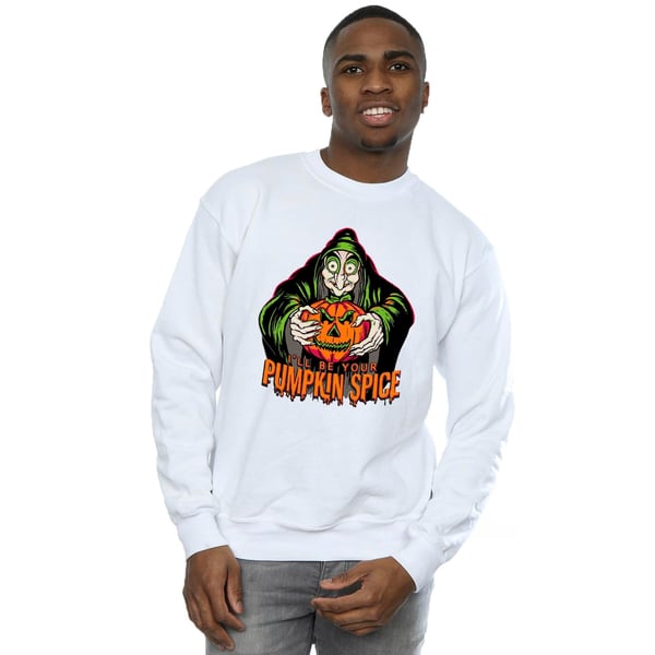 Disney Mens Pumpkin Spice Evil Queen Villains Sweatshirt