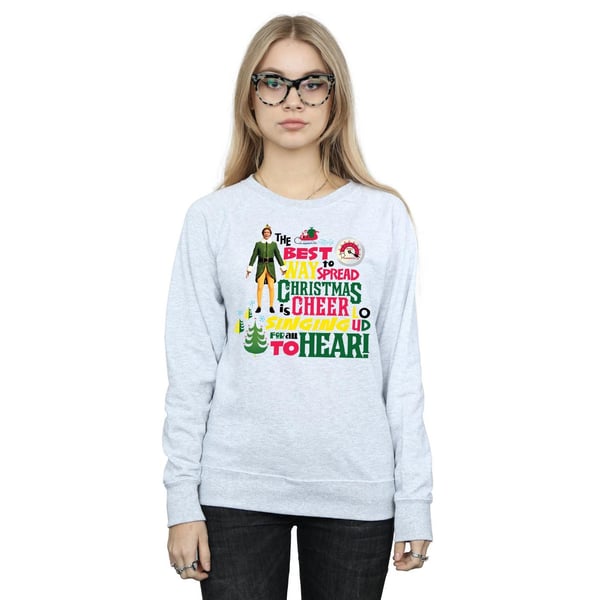 Elf Womens/Ladies Christmas Cheer Sweatshirt