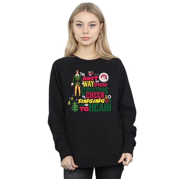 Elf Womens/Ladies Christmas Cheer Sweatshirt
