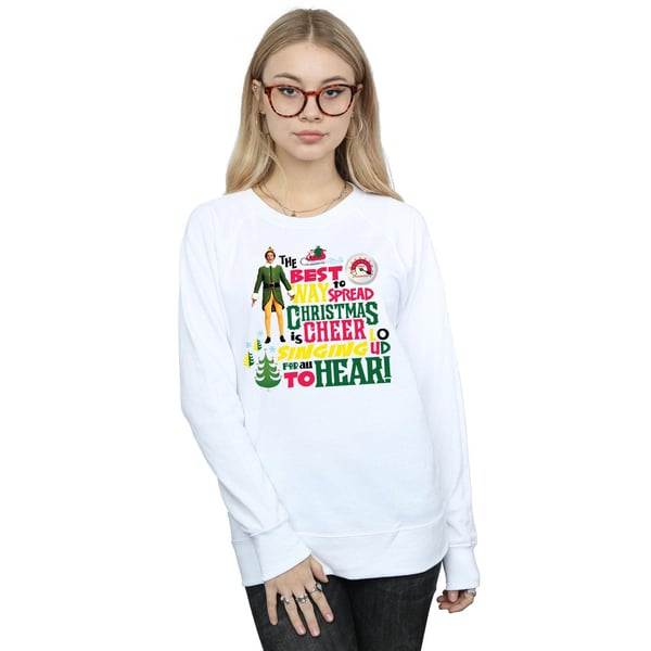 Elf Womens/Ladies Christmas Cheer Sweatshirt