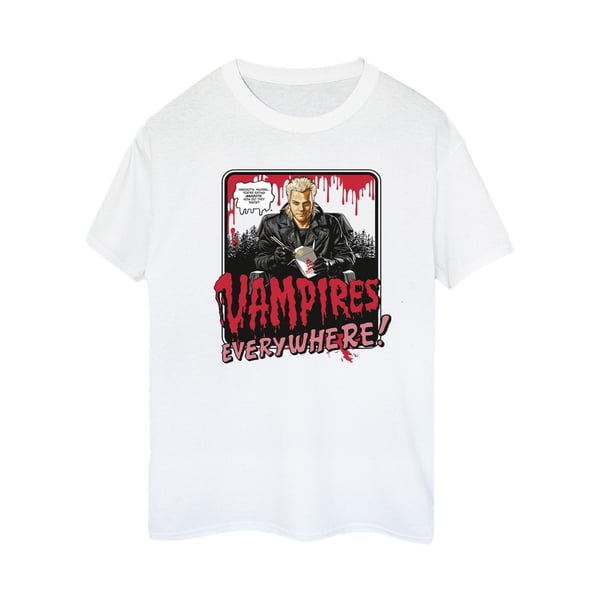 The Lost Boys Dam/Kvinnor Vampires Everywhere T-shirt i bomull med boyfriend-passform