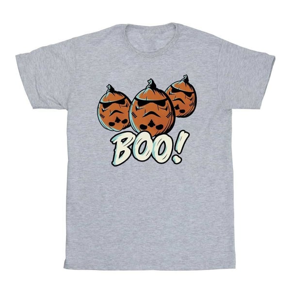 Star Wars Mens Boo! Stormtrooper Pumpkin T-Shirt