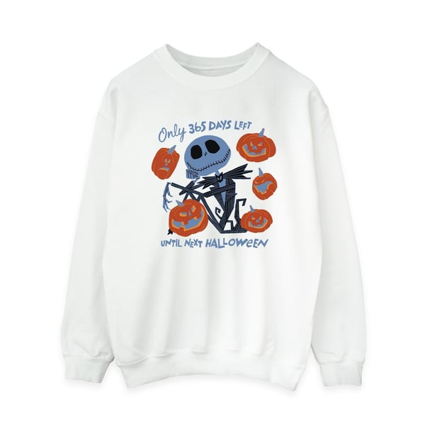 The Nightmare Before Christmas Womens/Ladies Only 365 Days Left Until Next Halloween Sweatshirt