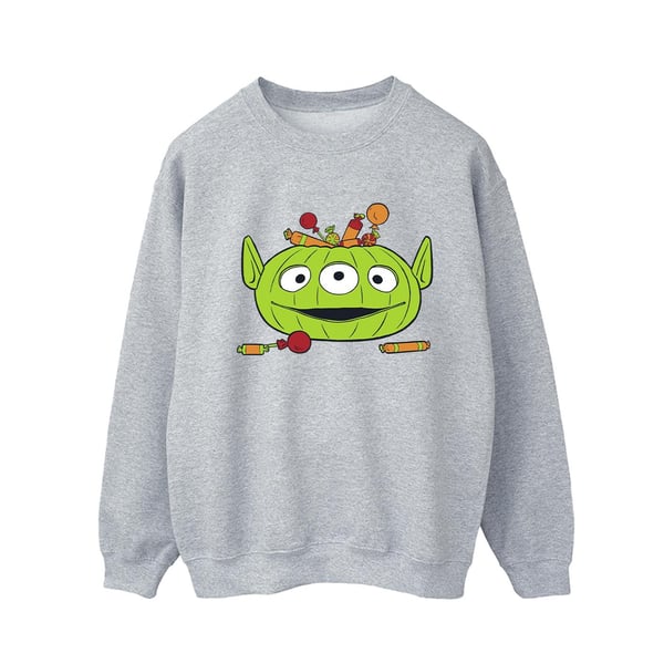 Toy Story Mens Alien Pumpkin Basket Halloween Sweatshirt