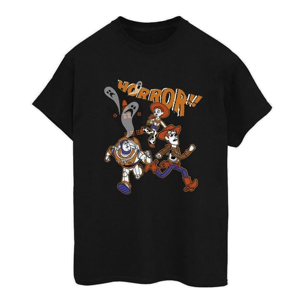 Toy Story Womens/Ladies Horror Run Away Cotton Boyfriend Halloween T-Shirt