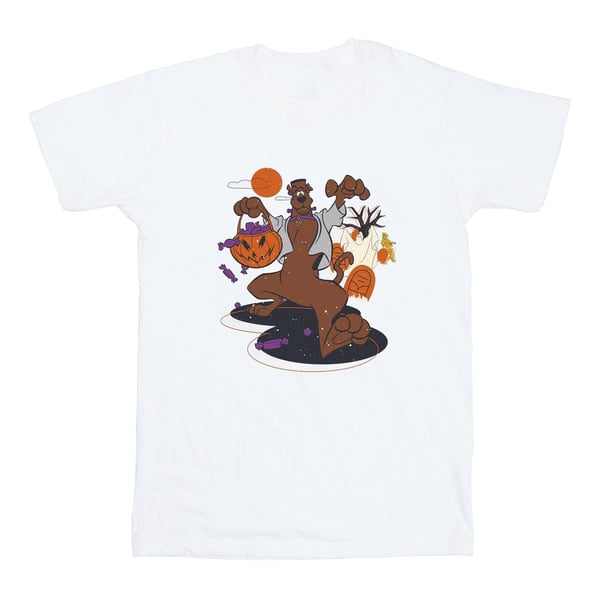 Scooby Doo Womens/Ladies Jack-o-Lantern Cotton Boyfriend T-Shirt