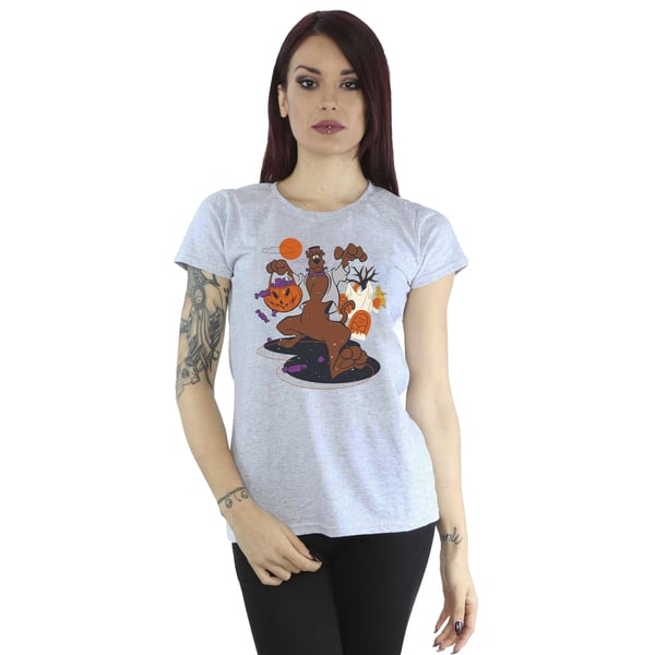 Scooby Doo Womens/Ladies Monsters Pumpkin Cotton Boyfriend T-Shirt