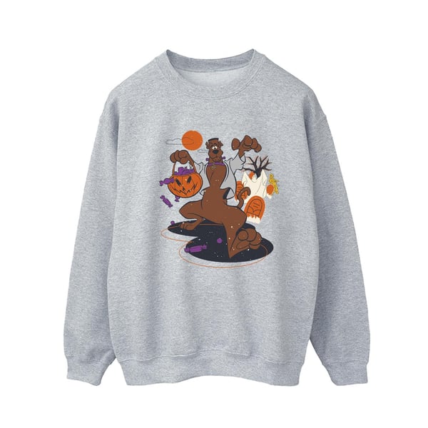 Scooby Doo Mens Pumpkin Sweatshirt