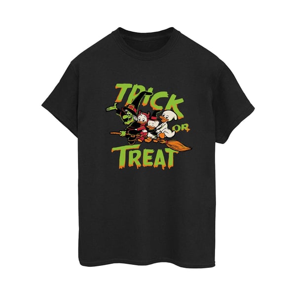 DuckTales Womens/Ladies Trick Or Treat Cotton Boyfriend T-Shirt