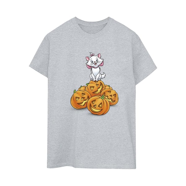 Aristocats Naisten Marie Kurpitsa Puuvillainen Boyfriend Halloween T-paita