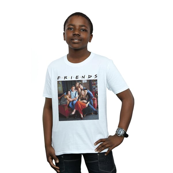 Friends Womens/Ladies Group Shot Boyfriend T-Shirt