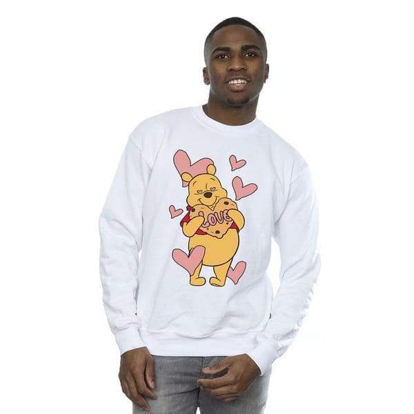 Winnie the Pooh Mens Heart Sweatshirt