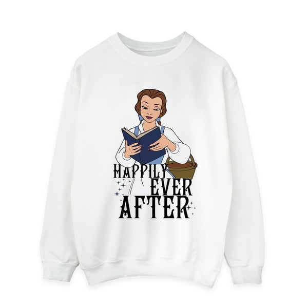 Beauty And The Beast Mens Happily Ever After Reading Disney Sweatshirt