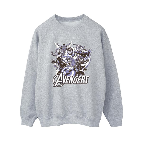 Avengers Womens/Ladies Group Sweatshirt
