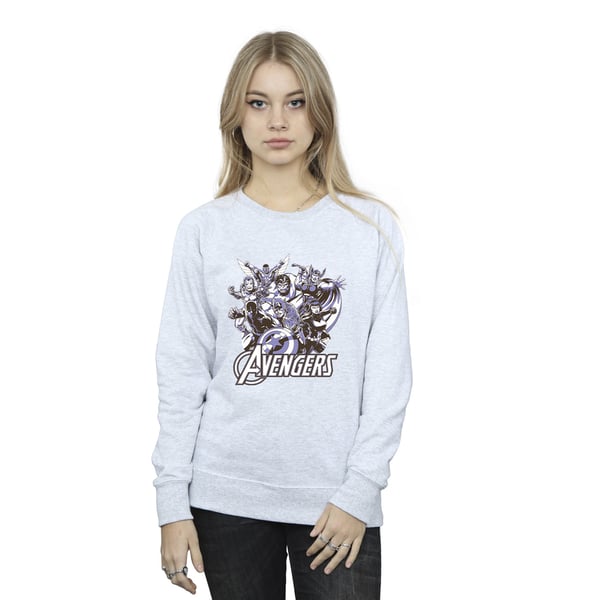 Avengers Womens/Ladies Group Sweatshirt