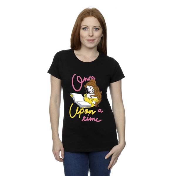 Beauty And The Beast Womens/Ladies Once Upon A Time Belle Cotton T-Shirt