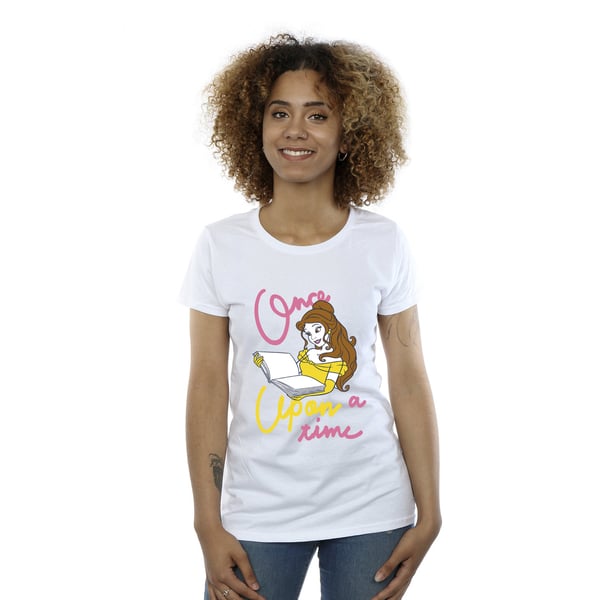 Beauty And The Beast Womens/Ladies Once Upon A Time Belle Cotton T-Shirt