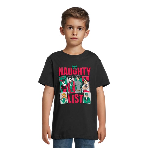 Batman Boys Naughty List Cotton T-Shirt