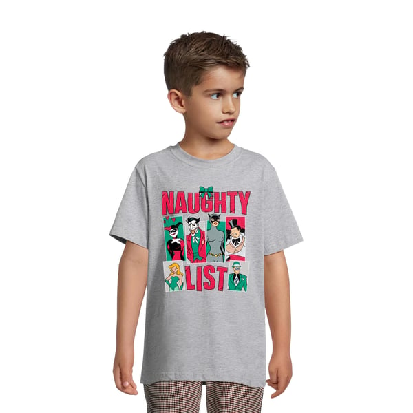 Batman Boys Naughty List Cotton T-Shirt