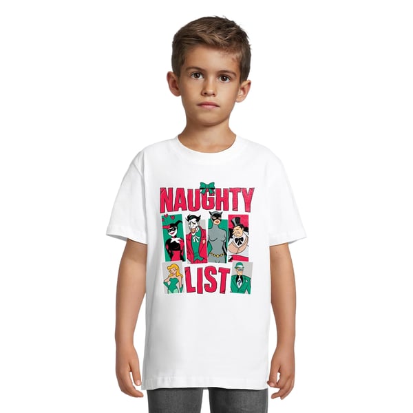 Batman Boys Naughty List Cotton T-Shirt