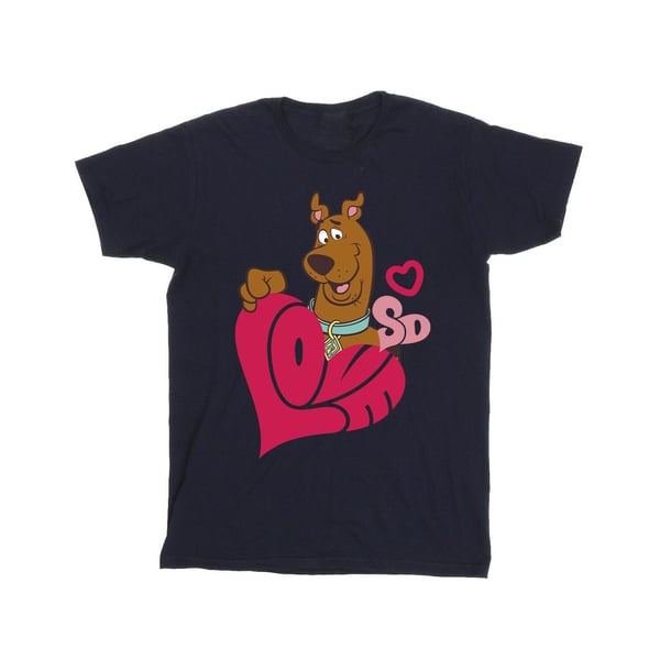 Scooby Doo Girls Love Heart T-Shirt