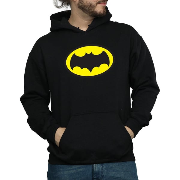 DC Comics Mens Batman TV Series Logo Hoodie