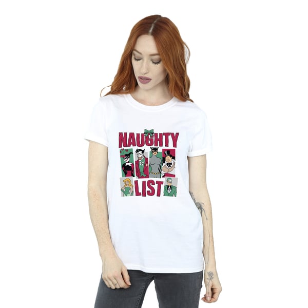 Batman Womens/Ladies Naughty List Cotton Boyfriend T-Shirt