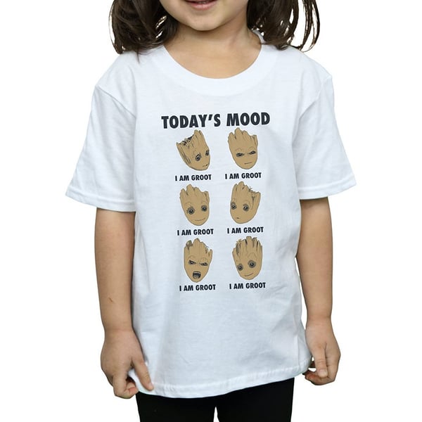 Guardians Of The Galaxy Girls Today´s Mood Baby Groot Cotton T-Shirt