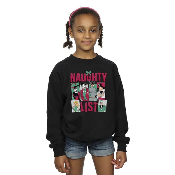 Batman Girls Naughty List Sweatshirt
