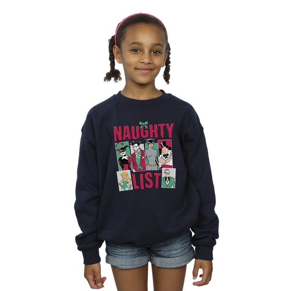 Batman Girls Naughty List Sweatshirt