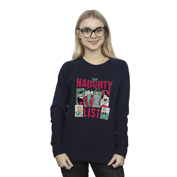 Batman Womens/Ladies Naughty List Sweatshirt