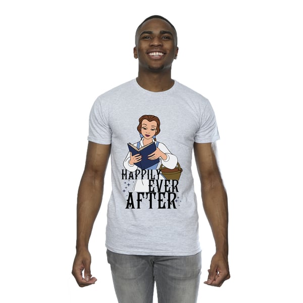 Beauty And The Beast Mens Happily Ever After Reading T-Shirt