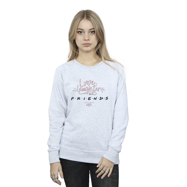 Friends Womens/Ladies Love Laughter Sweatshirt