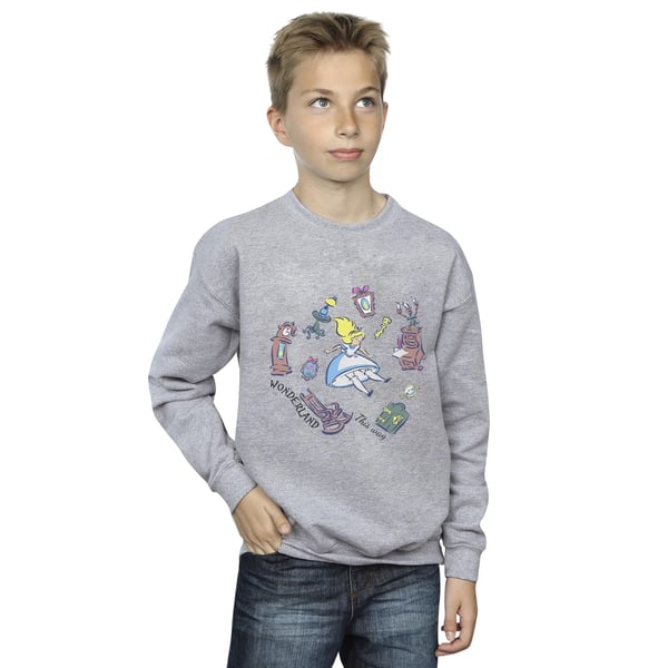 Disney-poikien Liisa Ihmemaassa -paita