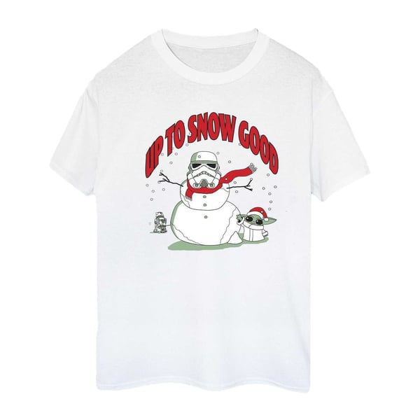 Star Wars The Mandalorian Dam/Dam Up To Snow Good Boyfriend T-shirt