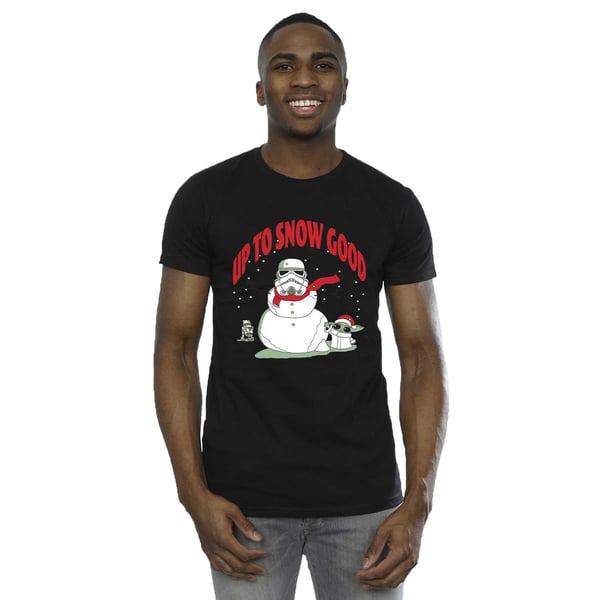 Star Wars: The Mandalorian Mens Up To Snow Good T-Shirt