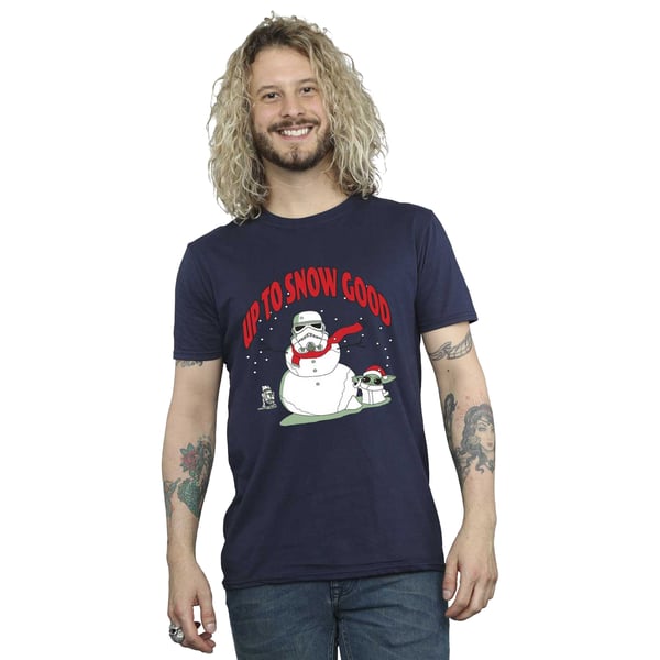 Star Wars: The Mandalorian Mens Up To Snow Good T-Shirt