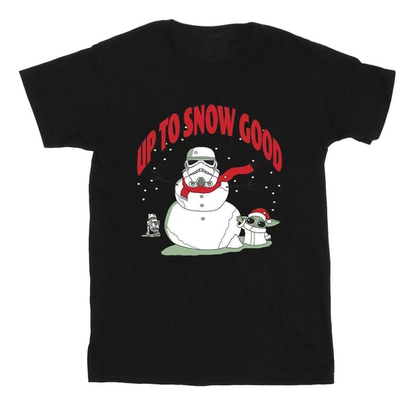 Star Wars: The Mandalorian Mens Up To Snow Good T-Shirt