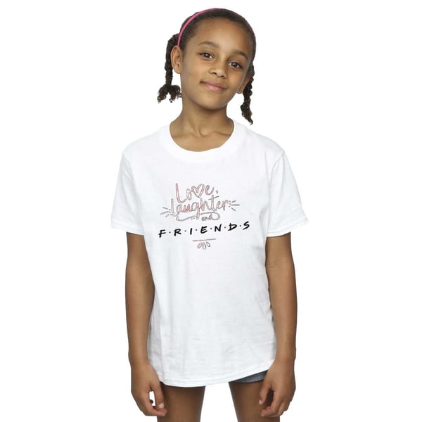 Friends Girls Love Laughter Cotton T-Shirt
