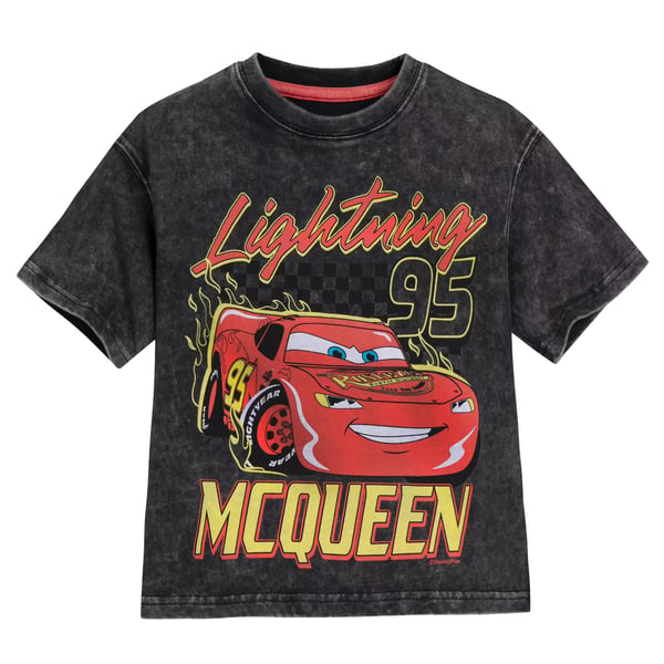 Bilar Pojkar Blixten McQueen T-shirt i bomull