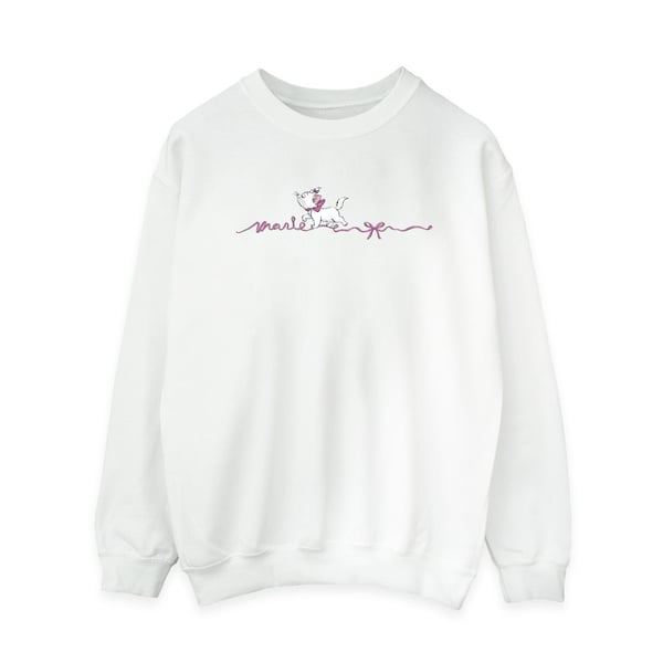 The Aristocats Womens/Ladies Marie Ribbon Sweatshirt